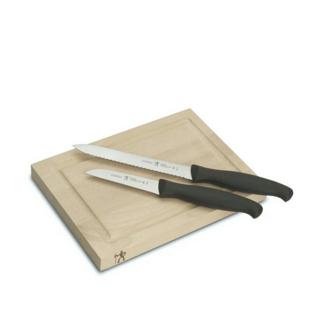 J.A. Henckels International 3-Piece Bar Knife & Board Set